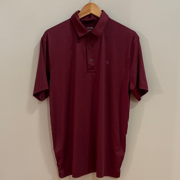 Ariat Tek fitted polo size L - Picture 1 of 3